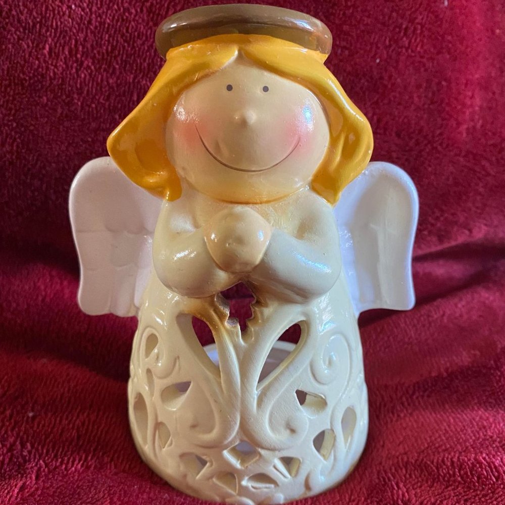Angel Tealight Holder